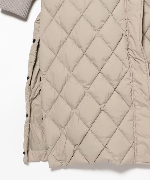 Ray BEAMS（レイビームス）の「DUVETICA / LITONYA（ダウンジャケット/コート・レディース・ライトグレー/ブラック・42/40/38）」の9枚目の写真