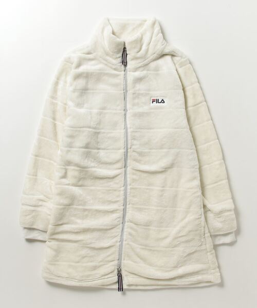 FILA(フィラ)の「エコサーモハーフコート(その他アウター・レディース・ブラウン系その他/ピンク系その他/ミックスグレー/ホワイト系その他/ブラック・M/LL/L/3L/S)」の2枚目の写真