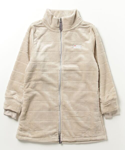 FILA(フィラ)の「エコサーモハーフコート(その他アウター・レディース・ブラウン系その他/ピンク系その他/ミックスグレー/ホワイト系その他/ブラック・M/LL/L/3L/S)」の1枚目の写真