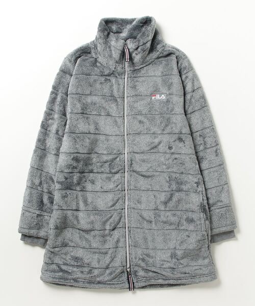 FILA(フィラ)の「エコサーモハーフコート(その他アウター・レディース・ブラウン系その他/ピンク系その他/ミックスグレー/ホワイト系その他/ブラック・M/LL/L/3L/S)」の4枚目の写真