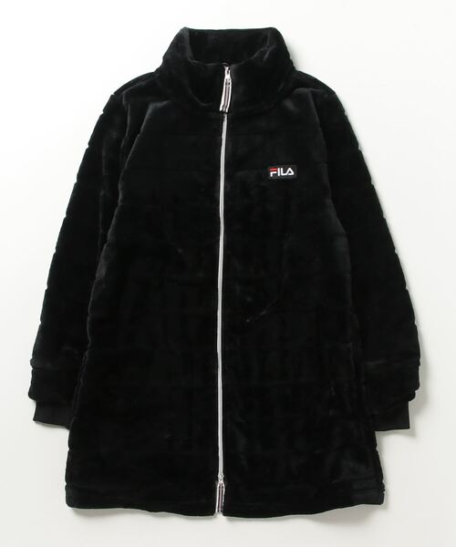FILA(フィラ)の「エコサーモハーフコート(その他アウター・レディース・ブラウン系その他/ピンク系その他/ミックスグレー/ホワイト系その他/ブラック・M/LL/L/3L/S)」の3枚目の写真