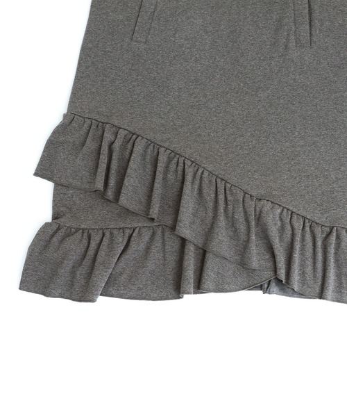 somari imagination（ソマリ イマジネーション）の「『裏シャギーレースパーカーワンピース』（ワンピース・レディース・ブラック/チャコールグレー・FREE）」の11枚目の写真