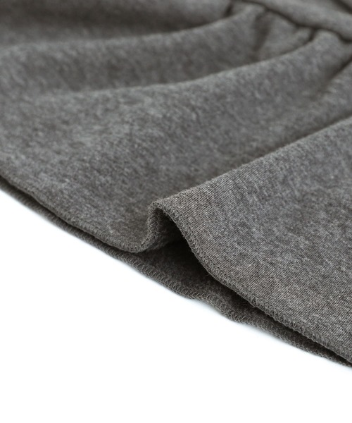 somari imagination（ソマリ イマジネーション）の「『裏シャギーレースパーカーワンピース』（ワンピース・レディース・ブラック/チャコールグレー・FREE）」の13枚目の写真