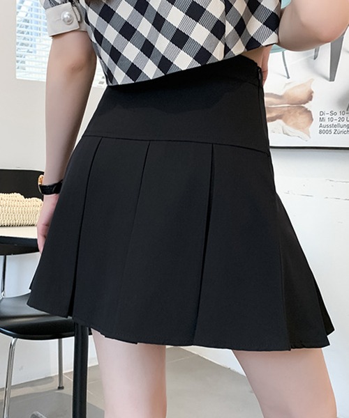 Lilamusant(リラミュゾン)の「『Lilamusant(リラミュゾン)』インパン裏地付きボックスプリーツスカート ワイドプリーツ(スカート・レディース・グレー/ホワイト/ブラウン/ブラック・M/L/S)」の17枚目の写真