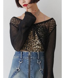 jouetie | メッシュニットボレロ(カーディガン/ボレロ)