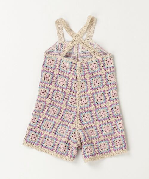 STELLA McCARTNEY(ステラマッカートニー)の「STELLA McCARTNEY (ステラマッカートニー) Kids & Junior クロシェ編みキャミオーバーオール(サロペット/オーバーオール・キッズ・マルチ・6Y/2Y)」の5枚目の写真