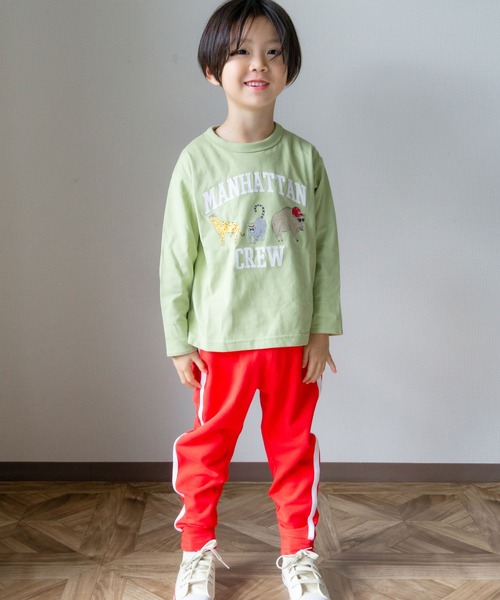SKAPE（エスケープ）の「ｼﾞｮｶﾞｰﾊﾟﾝﾂ（スウェットパンツ・キッズ・ブラック/ブルー/グリーン/レッド・130cm/120cm/100cm/110cm/90cm/80ｃｍ）」の8枚目の写真
