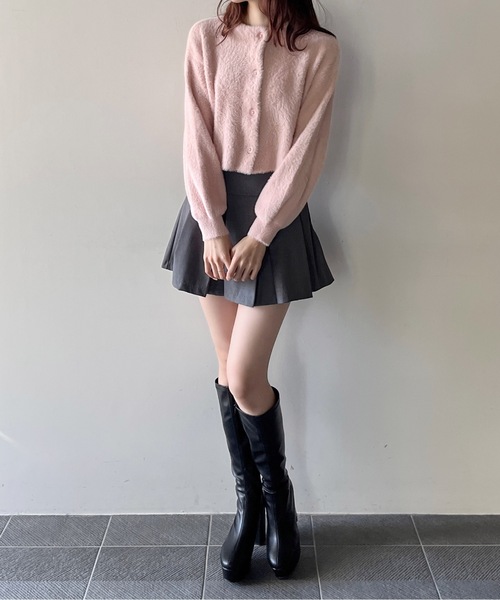 one way(ワンウェイ)の「ワイドプリーツミニスカパン(スカート・レディース・ブラック/グレー/ダークグレー・SMALL/MEDIUM)」の16枚目の写真