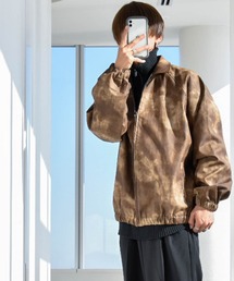 Ritzy（リッツィー）の「PUレザー トラッカージャケット レディース メンズ（ブルゾン）」