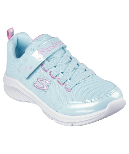 SKECHERS（スケッチャーズ）の「SKECHERS SOLE SWIFTERS / スケッチャーズ ソール スウィフターズ（スニーカー・キッズ・ライトブルー/ピンク/パープル・17cm/18cm/19cm/20cm/21cm/22cm/23cm）」の2枚目の写真