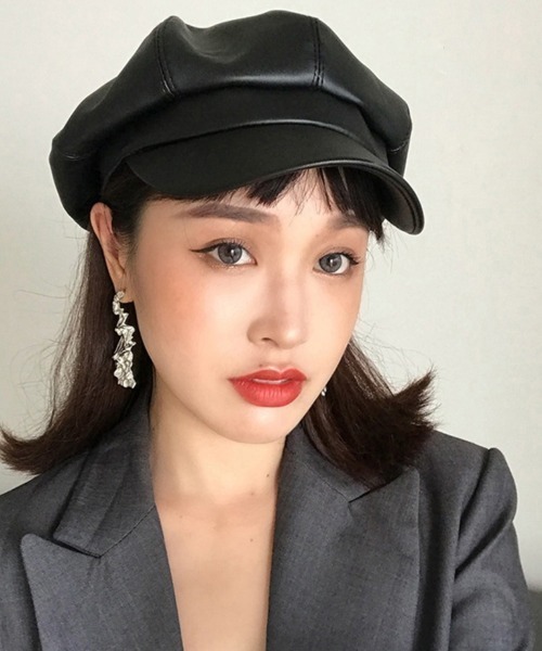 Miniministore（ミニミニストア）の「キャスケット 帽子 レディース 人気（キャスケット・レディース・ワインレッド/ライトブラウン/ブラウン/ブラック・FREE）」の5枚目の写真