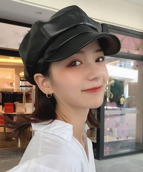 Miniministore（ミニミニストア）の「キャスケット 帽子 レディース 人気（キャスケット・レディース・ワインレッド/ライトブラウン/ブラウン/ブラック・FREE）」の7枚目の写真