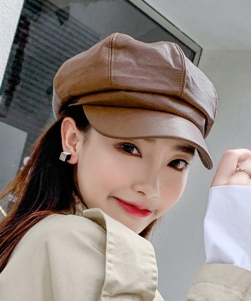 Miniministore（ミニミニストア）の「キャスケット 帽子 レディース 人気（キャスケット・レディース・ワインレッド/ライトブラウン/ブラウン/ブラック・FREE）」の8枚目の写真