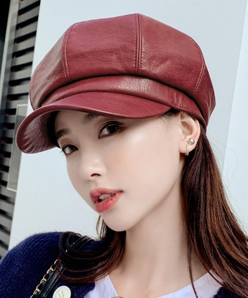 Miniministore（ミニミニストア）の「キャスケット 帽子 レディース 人気（キャスケット・レディース・ワインレッド/ライトブラウン/ブラウン/ブラック・FREE）」の11枚目の写真