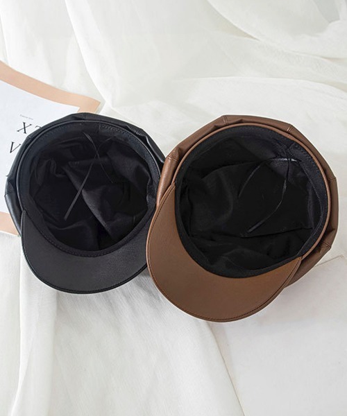 Miniministore（ミニミニストア）の「キャスケット 帽子 レディース 人気（キャスケット・レディース・ワインレッド/ライトブラウン/ブラウン/ブラック・FREE）」の18枚目の写真