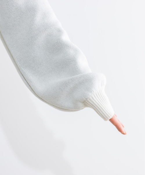 Miffy（ ミッフィー）の「miffyジャガードニット　1041180060（ニット/セーター・レディース・ブラック/オフホワイト・FREE）」の16枚目の写真