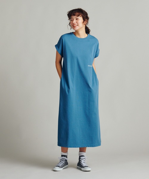 PENDLETON（ペンドルトン）の「ノースリーブドレス（ワンピース・レディース・ベージュ/ミント/チャコール/ライトブルー・ONESIZE）」の6枚目の写真