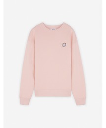 新品　メゾンキツネ MAISON KITSUNE スウェット ピンク セール】BUBBLE LOGO OVERSIZE SWEATSHIRT（スウェット