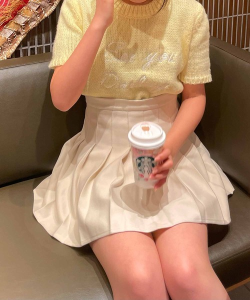frunco(フランコ)の「ロゴ刺繍入りパステルカラーニット(ニット/セーター・レディース・ホワイト/イエロー/ブルー・FREE)」の18枚目の写真