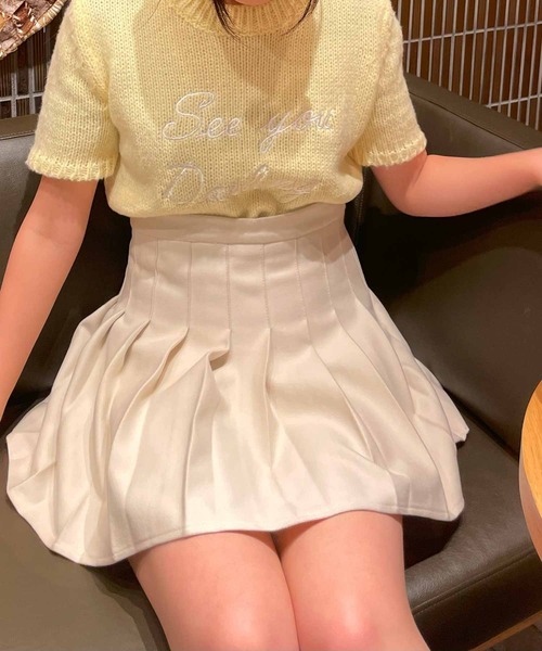 frunco(フランコ)の「ロゴ刺繍入りパステルカラーニット(ニット/セーター・レディース・ホワイト/イエロー/ブルー・FREE)」の20枚目の写真