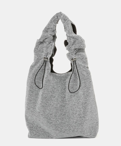 FOREVER 21(フォーエバー トゥエンティーワン)の「ギャザーショルダーバッグ(ショルダーバッグ・レディース・ネイビー/ブラック/シルバー・FREE)」の3枚目の写真