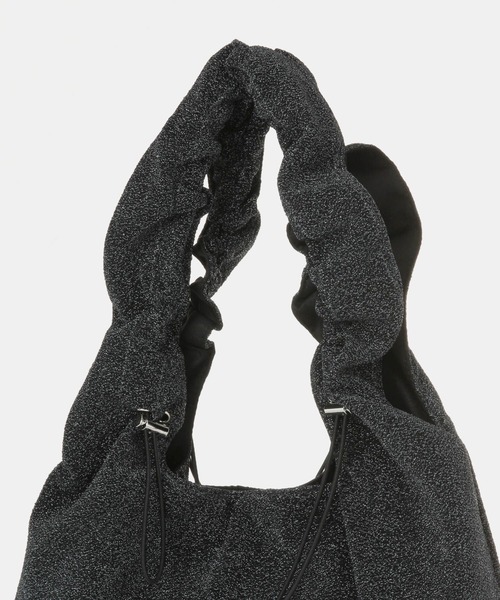 FOREVER 21(フォーエバー トゥエンティーワン)の「ギャザーショルダーバッグ(ショルダーバッグ・レディース・ネイビー/ブラック/シルバー・FREE)」の10枚目の写真