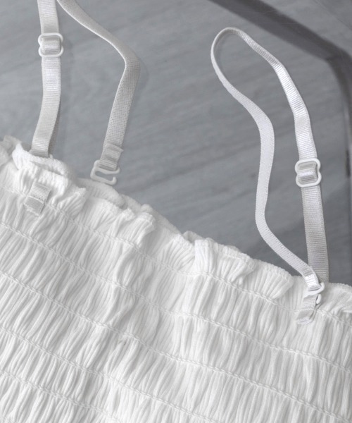 Miniministore（ミニミニストア）の「チューブトップカップ付きインナーおしゃれ（チューブトップ・レディース・グリーン/ブラック/グレー/ホワイト/ワインレッド/ライトブラウン・FREE）」の16枚目の写真