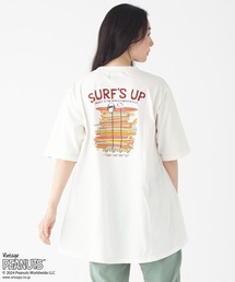 スヌーピー半袖チュニック(サーフ)