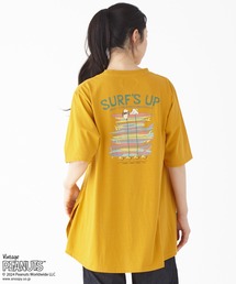 スヌーピー半袖チュニック(サーフ)