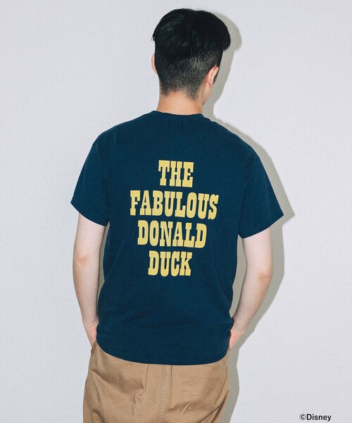 wiffle（ウィッフル）の「WIFFLE / DONALD DUCK T-shirt（Tシャツ/カットソー・メンズ・ネイビー・S/M/L/XL）」の8枚目の写真