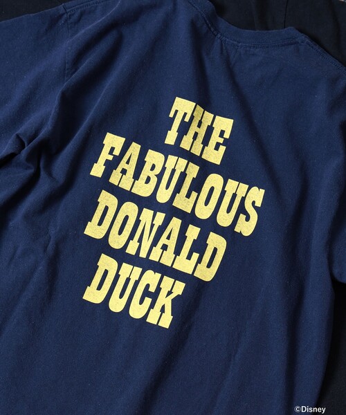 wiffle（ウィッフル）の「WIFFLE / DONALD DUCK T-shirt（Tシャツ/カットソー・メンズ・ネイビー・S/M/L/XL）」の4枚目の写真