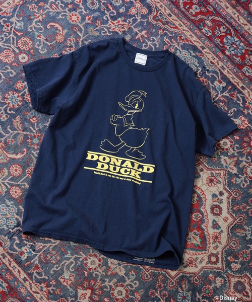 wiffle（ウィッフル）の「WIFFLE / DONALD DUCK T-shirt（Tシャツ/カットソー・メンズ・ネイビー・S/M/L/XL）」の19枚目の写真
