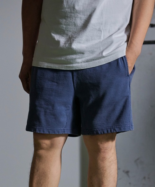 REMI RELIEF（レミレリーフ）の「REMI RELIEF SP加工裏毛ショーツ RN3035SDM（その他パンツ・メンズ・マスタード/ネイビー/ブラック・L/XL）」の12枚目の写真