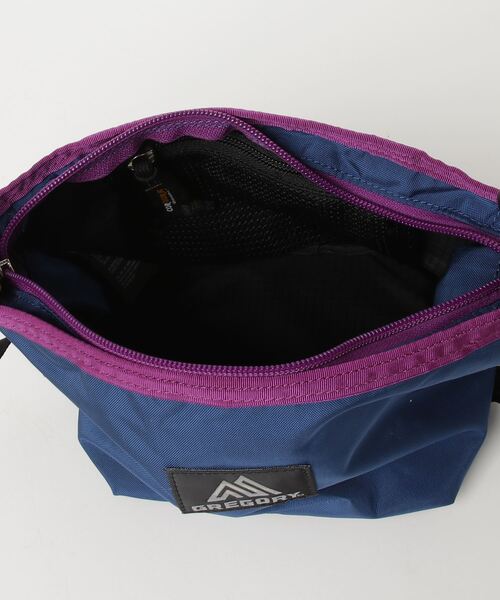 GREGORY（グレゴリー）の「EASY SHOULDER / イージーショルダー / ブルー/パープル（ショルダーバッグ・メンズ・バイオレット・FREE）」の4枚目の写真
