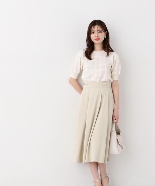 PROPORTION BODY DRESSING(プロポーションボディドレッシング)の「ダブルビットタックスカート / 1214120410(スカート・レディース・イエロー/ネイビー/グレー・X-SMALL/SMALL/MEDIUM)」の5枚目の写真