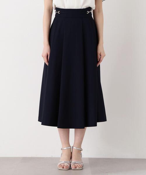 PROPORTION BODY DRESSING(プロポーションボディドレッシング)の「ダブルビットタックスカート / 1214120410(スカート・レディース・イエロー/ネイビー/グレー・X-SMALL/SMALL/MEDIUM)」の12枚目の写真