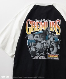 make a ray!（メイク ア レイ！）の「『GREMLINS/グレムリン』ワンポイントロゴデザイン＆ギズモBIGポスタープリント オーバーサイズ半袖Tシャツ/リンガーT/ラグランスリーブ（Tシャツ/カットソー・メンズ）」