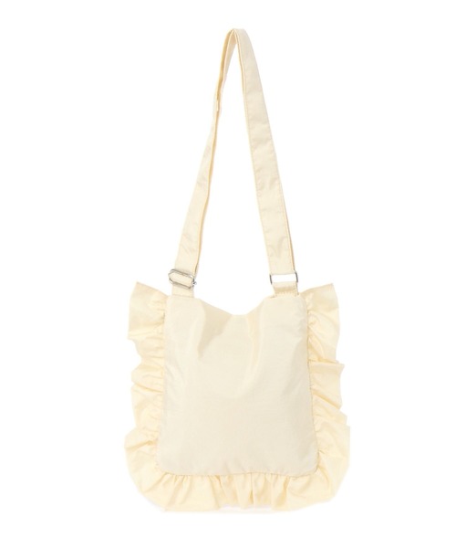 LOWRYS FARM（ローリーズファーム）の「フリルミニショルダーバック 996856（ショルダーバッグ・レディース・ブラック/シルバー/ベージュ/その他/アイボリー/ブルー・FREE）」の8枚目の写真