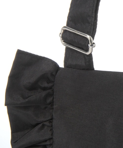 LOWRYS FARM（ローリーズファーム）の「フリルミニショルダーバック 996856（ショルダーバッグ・レディース・ブラック/シルバー/ベージュ/その他/アイボリー/ブルー・FREE）」の13枚目の写真