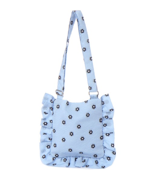 LOWRYS FARM（ローリーズファーム）の「フリルミニショルダーバック 996856（ショルダーバッグ・レディース・ブラック/シルバー/ベージュ/その他/アイボリー/ブルー・FREE）」の15枚目の写真