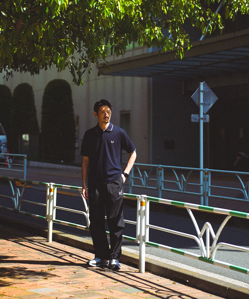 417 EDIFICE（フォーワンセブンエディフィス）の「FRED PERRY  417別注 SOLOTEX ポロシャツ（ポロシャツ・メンズ・ホワイト/チャコールグレー/ネイビー・MEDIUM/LARGE/X-LARGE）」の15枚目の写真