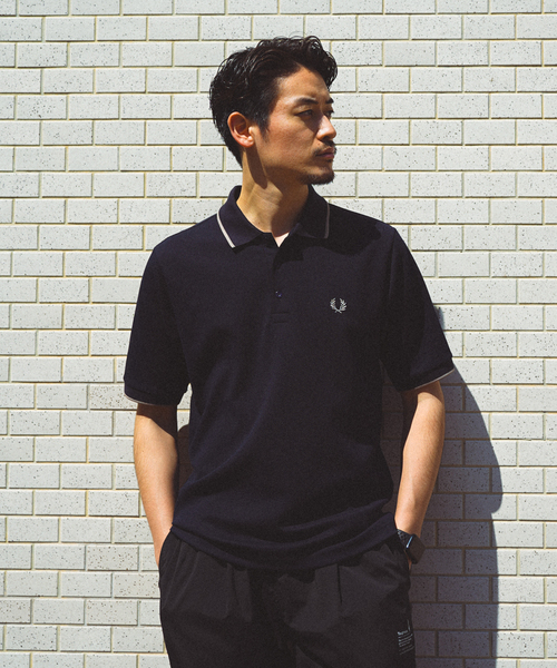 FRED PERRY ポロシャツ EDIFICE別注 FRED PERRY for EDIFICE】別注カルゼポロシャツ好評販売中