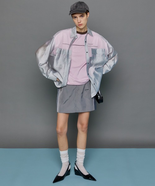 Bicolor Line T-shirt/バイカラーラインTEE【MAISON SPECIAL
