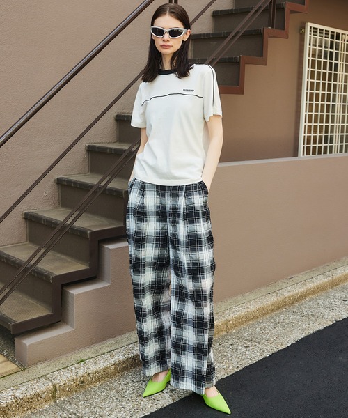メゾンスペシャル　Outseam Bicolor T-shirt SALE】Outseam Bicolor T-shirt