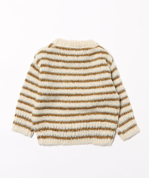 【セール】★Rylee＋Cru★ASPEN SWEATER || CHARTREUSE STRIPE（その他ベビー用品）｜Rylee + Cru（ライリーアンドクルー）