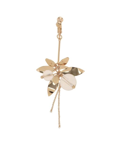 MERCURYDUO（マーキュリーデュオ）の「リーフフォールイヤリング（イヤリング・レディース・シルバー/ゴールド・FREE）」の4枚目の写真