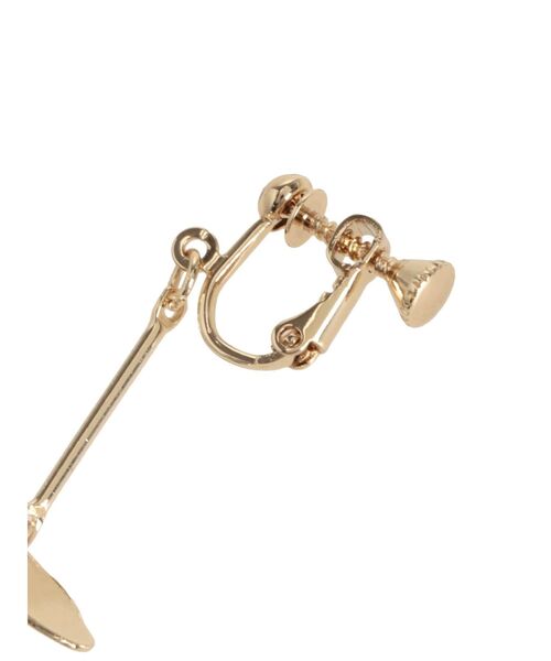 MERCURYDUO（マーキュリーデュオ）の「リーフフォールイヤリング（イヤリング・レディース・シルバー/ゴールド・FREE）」の5枚目の写真