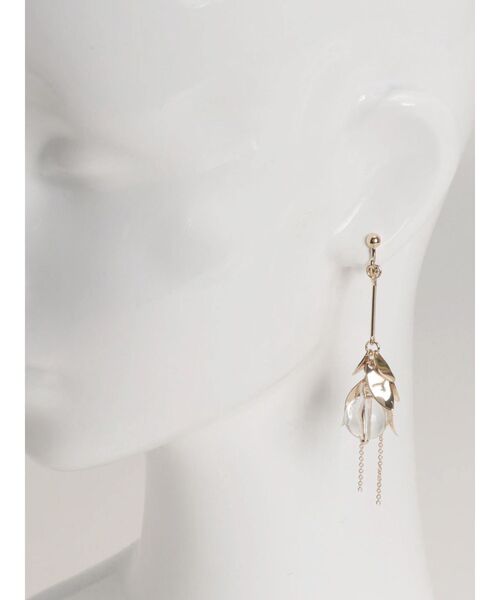 MERCURYDUO（マーキュリーデュオ）の「リーフフォールイヤリング（イヤリング・レディース・シルバー/ゴールド・FREE）」の6枚目の写真