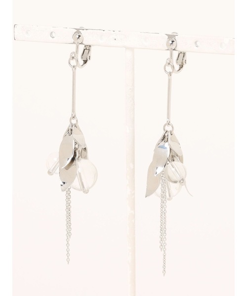 MERCURYDUO（マーキュリーデュオ）の「リーフフォールイヤリング（イヤリング・レディース・シルバー/ゴールド・FREE）」の8枚目の写真