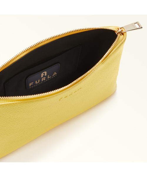 FURLA（フルラ）の「FURLA OPPORTUNITY S POUCH（クラッチバッグ・レディース・イエロー・ONE SIZE）」の7枚目の写真